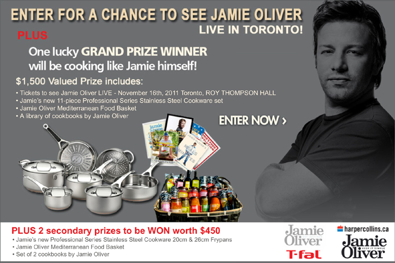 Jamie Oliver comes to Toronto!